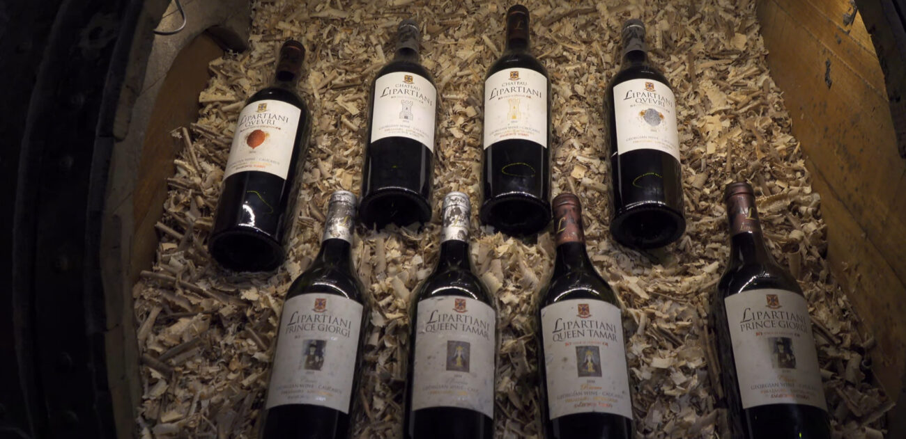 Bottles of wine